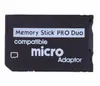 Micro SD to Memory Stick Pro Duo محول متوافق MicroSD TF محول Micro SDHC إلى MS Pro Duo Memory Stick Reader لسوني PSP 1000