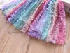 キッズデザイナーの服ガールズスカート2019新しい夏の虹の子供チュチュスカートボウノットキッズスカートガールズドレスガールズドレスキッド服