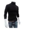 Camisolas masculinas brancas Turtleneck estilo coreano pulôver homens sem mangas casual roupas homem vestuário tartaruga pescoço slim swimwear1