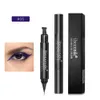 6 Colors Liquid Eyeliner Stamp Pen Matte Black Colorful Lazy Eyes Make Up Waterproof Quick Dry Blue Green Red Yellow Eye Liner6835545