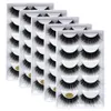 25 Pairs 3d Mink Lashes Wholesale Natural False Eyelashes 3d Mink Eyelashes Soft Makeup Extension False Lashes