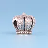 Branelli di fascino della corona di temperamento per i gioielli della signora in rilievo del braccialetto dell'argento sterlina 925 di Pandora con la scatola originale Trasporto libero