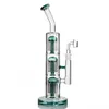 12.9 인치 큰 안경 Bong Hookahs Heady Dab Rigs Glass Water Pipes Heady Glass Oil Water Bongs Ashcatcher