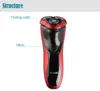 Rasoir électrique Rechargeable tondeuse lavable barbeador visage hommes machine à raser toiletteur barbe kemei 3D rasoir électrique