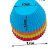 NEW ARRVIAL 7cm mix Colors Silicone Muffin Mould Muffin Cupcake Molds FDA DIY Cupcake Baking Tools Round Shape Silicone Jelly Baking Mold