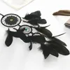 Fantasy Delicate Dream Catchers Hand Made Plaited Exquisite Black Feathers Dream Catchers Creative Home Eyecatching Hanging Ornam9788519