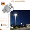 LED-Straßenlaternen, IP65 wasserdichte Straßenlampe, Straßenflutlicht im Freien, Wandleuchte Industrielampe für Lager, Parkplatz, Park, Hof