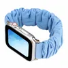 Для Apple Watch iWatch Series 5 4 3 2 1 Scrunchie Fashion Loop Band ремешок для запястья