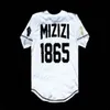 Männer Frauen Jugend Mizizi 1865 Special Edition Black Lives Matter Baseball Jersey Weiß Farbe Schnelle Lieferung