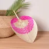 50 pcs Palm Leaves Fãs Handmade Vime Multicolor Palm Ventilador Tradicional Chinesa Artesanato Decoração Presentes SN2683