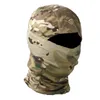 Tactical Airsoft Camouflage Hood Outdoor Sports Gear Airsoft Paintball Shooting Equipment Full Face Protection Natura Pattern Mask