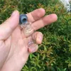 24 * 45 * 12.5mm 10ml glasflaskor Flaskor med gummipropp Mini-flaskor Jars injektionsflaskor för flytande lagrings 100pcs