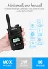 T2 LCD pequeño mini walkie-talkie vibración inalámbrico de mano antiinterferencias mini walkie-talkie de comunicación para el restaurante del hotel del sitio
