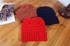 Kids and Adult Beanies Ladies hats Knitted Bonnet Fashion Visor Cup Child women Winter Warm Hat Weave gorro Hat 13 Colors