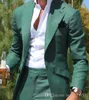 design abiti da uomo risvolto dentellato abiti da sposa maschili slim fit uomo giacca sportiva giacca da uomo smoking da ballo smoking laurea smoking due pezzi