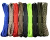 Cordas de escalada 5 mm de diâmetro 100 pés pés 31 metros Mil Spec IV 750LB 7 fios Cabo de paraquedas Corda de paracord ZZ