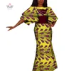 Afrikanisches Kleid für Frauen Sommer Vintage Maxi langes Partykleid Dashiki sexy Club African Riche Bazin Femme Plus Size WY4229