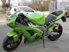 Injektionsgjutning Body Fairings Kit för Kawasaki Ninja ZX6R 2003 2004 ZX636 03 04 ZX-6R 636 Gul ABS plastfeoking motorcykeldelar