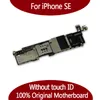 100% originale scheda madre per iPhone SE / 5SE Mainboard senza tocco ID Senza impronte digitali Con completa Chips IOS scheda logica Buon lavoro