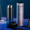 Water 304 roestvrijstalen tuimelaars slimme vacuüm geïsoleerde waterfles met LED -temperatuurscherm Koffie thermo drinkware6520337