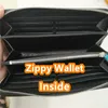 Wallets Mens Wallet Purse Zippy Wallet Men Long Wallets Fold Card Holder Passport Holder Women Long Folded Purses Po Pouch 69-1178r