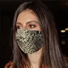 Moda Yüz Maskeleri yazdır Leopard Yıkanabilir toz geçirmez Yüz Ağız Maskeleri Kadınlar Yeniden kullanılabilir Tasarımcı Yüz DHL Kargo Maske