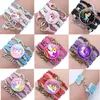 Mode 8 styles enfants Bracelet Bijoux Licorne Oiseaux Arc-En-Cuir bracelet enfants fille Anniversaire Temps Jeux Bijoux cadeau