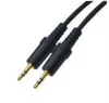 100 st/parti 50 cm 3,5 mm till 3,5 mm stereo jack plug audio aux cable hane till hane för bil mp3 av cord