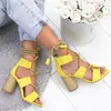 Hot Sale-2019 Zomer Wedge Espadrilles Vrouwen Sandalen Heel Puntige Vis Mond Gladiator Sandalen Hennep Touw Cross-Tied Sandals