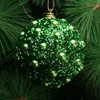 Boule De Noël En Mousse Décoration De Sapin De Noël Perle Or Poudre Boules Décoration De Noël Pendentif Boules 7 Couleurs Boule De Décoration De Noël BH0245 TQQ