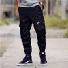 Pantalones para hombres Moda Clásico Ejército High Street Algodón Jeans Hombres Jogger Diseñador Big Pocket Cargo