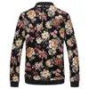 Männer Casual Jacket Herbst Mode Floral Bomber Plus Size Slim Fit Long Sleeve Coat Männliche Standkragen Herren Kleidung 6xlm9517542