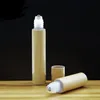 15ml Bamboo Roll On Butelka Perfumy Kosmetyki Kosmetyki Butelki Do Perfumeria Opakowanie Oleju Essential LX2038