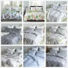 Jarl Home Test Sängkläder för barn Microfiber El Breattable Soft Fitted Bed Set med Comferter and Sheets Twin Queen King 238o