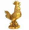 Artigianato di rame ornamenti di rame pollo gallo grigliato prosciutto e pollo zhaocai "soggiorno feng shui decorazione di pollo