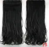 Hair Wefts Products High Temperature Silk Curling Clip Curtain Synthetic Hair Extensions Curly Clip Hair Curler