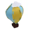 3D ملون فيلت منطاد الهواء الساخن الديكور العلم الرئيسية تاريخ الميلاد زينة لطيف مع سحابة الطفل غرفة YQ01388