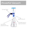 Laboratory Vacuum Filtration Distillation Apparatus 500mL Filtering Flask 300mL Graduated Funnel Borosilicate Glass Strong Aluminum Clamp