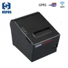 Impresora térmica iot de alta velocidad, USB, Lan, WIFI, GPRS, puerto de 80mm, con cortador, compatible con logotipo, descarga gráfica e impresión HS-C80ULWG