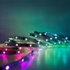 WS2811 RGB Luz LED Strip flexível 30/60 LEDs / M SMD 5050 RGB Waterproof IP65 troca automática de fita de cor RGB DIY LED