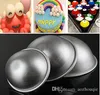 Nieuwe Hot Selling Mold Mold Aluminium Ellipsoïde Cake Bad Bomb Mallen 3 Size