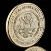 5 SZTUK US Wojskowy Armia Armia 82ND Airborne Division Eagle 1OZ Pozłacane Wyzwanie Coin Collectible Prezent w / kapsułki