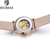 cwp Ruimas Mechanische Tourbillon Luxus Mode Marke Leder Männer Uhren Herren Automatische Uhr Relogio Masculino