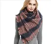 Fashion- burst to sell new style bristle check scarf scarf neck triangle shawl 135x135x200cm