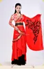 Oriental fan dance costume indian style dancing clothes ancient style costume female stage performance wear for singers