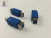 300pcs/lot Super speed USB 3.0 Type A Female to 3.0 Type B Female Printer Converter Adapter