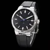 Meilleur XZ 42mm TT1 Day Date ORIS735 Mouvement automatique Montre pour hommes 01 735 7752 4154-07 4 24 06FC Cadran noir Bracelet en caoutchouc Montres pour hommes