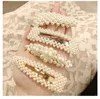 Korean design ins pearl hair clip wholesale in mixed models high quality hair clip for women in various designs