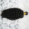 Mongolian loose curly Human Braiding Hair Bulk 100G braiding hair bulk loose hair 1PCS Blond Bulk 100 Natural9557481