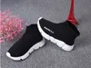 Red Black Speed Trainer van goede kwaliteit Casual schoenjongen meisjes Sock Boots Stretch-Breef Casual Boots Race Runner Cheap Sneaker High Top Size26-36